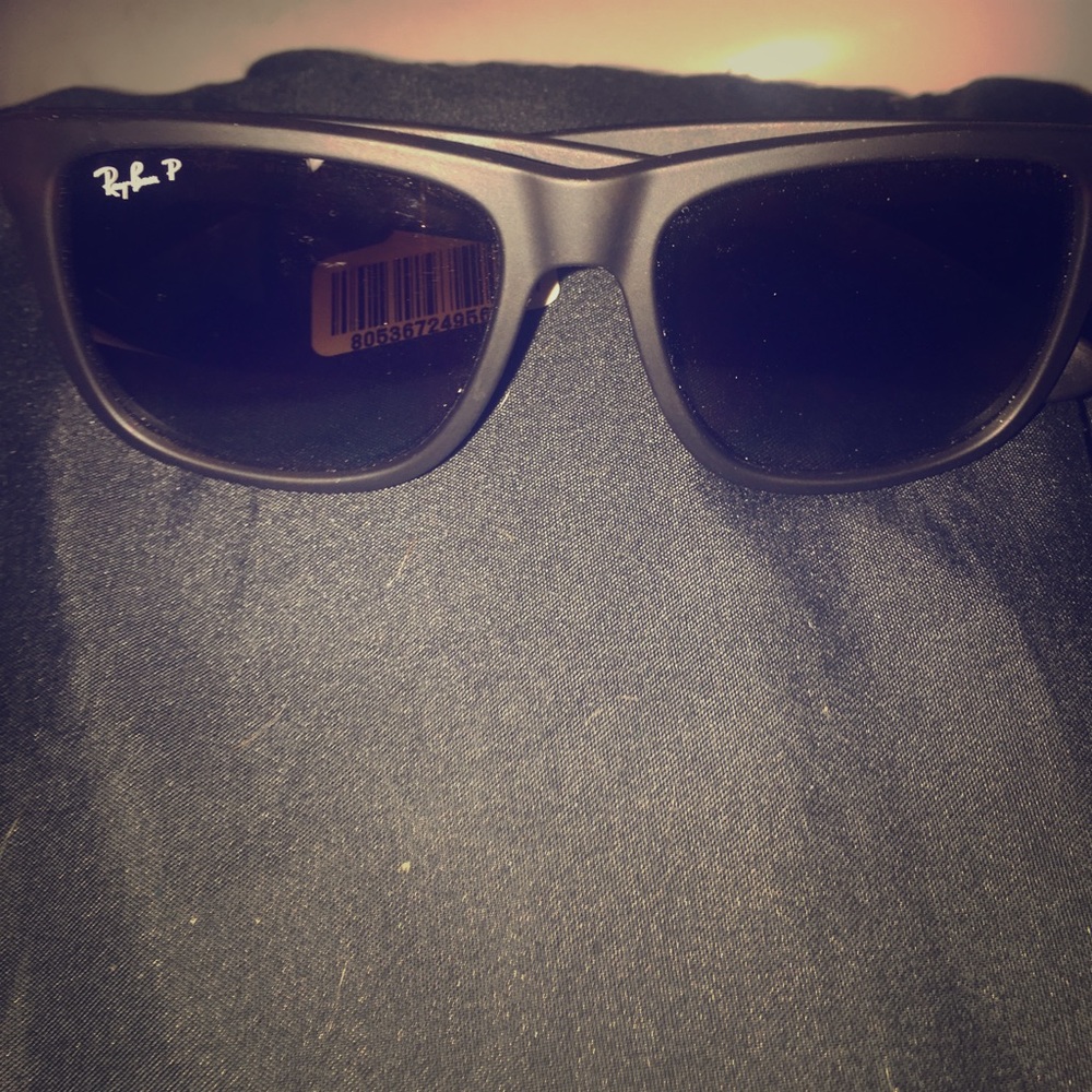 Ray bans black and brown sunglasses new w/tags